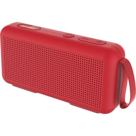 Enceinte Bluetooth créative, mini haut-parleur FM sans fil décor graffiti rouge, haut-parleur portable compact avec carte, son stéréo, pour maison et extérieur (1/5)