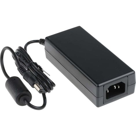 Alimentation de bureau 60W sortie 12V c.c. 5A, entrée C14 100 240 V c.a. ( Prix pour 1 ) (1/2)