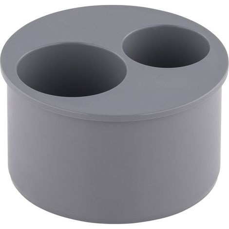 Tampon de réduction PVC mâle-femelle-femelle  NOYON & THIEBAULT Ø100 - Ø50 - Ø40