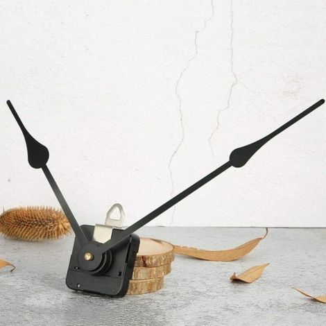 Mouvement D'Horloge - Couple Élevé - Pour Cadrans Jusqu'à 56 Cm - Arbre 15 Mm - Kit Complet Avec Aiguilles (1/4)