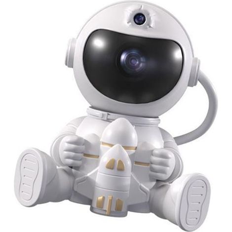 Projecteur étoilé figurine astronaute lampe ambiance avec télécommande déco chambre enfant esthétique pour chambre anniversaires B Style (1/5)