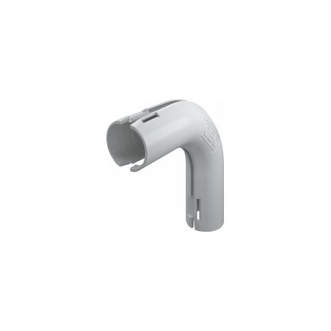 OBO Bettermann Quick-Pipe-Bogen 90° M20 Polypropylen lichtgrau RAL 7035, 2154054