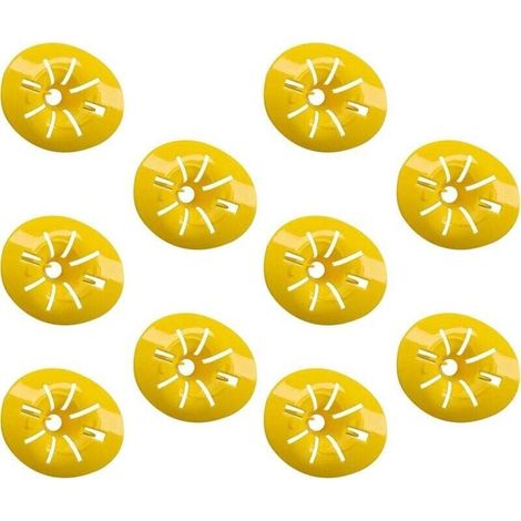 10 Pièces Piège à Guepes Extérieur, Piège à Frelon Peux le Faire Toi-même, Piege Guepe Conception des motifs, pour Utilisation à L'extérieur Ou dans des Zones Bien Ventilées (Jaune)