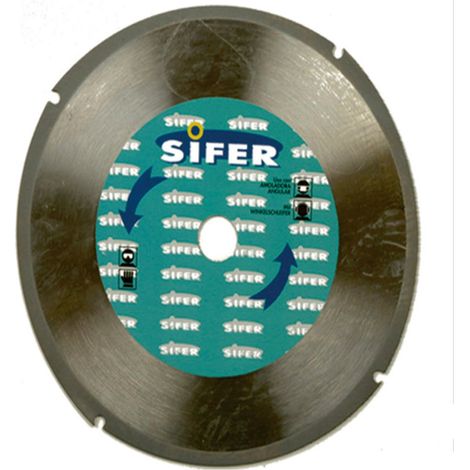 Scie à disque pour bois et plastique 230 mm (pas d'aggloméré)