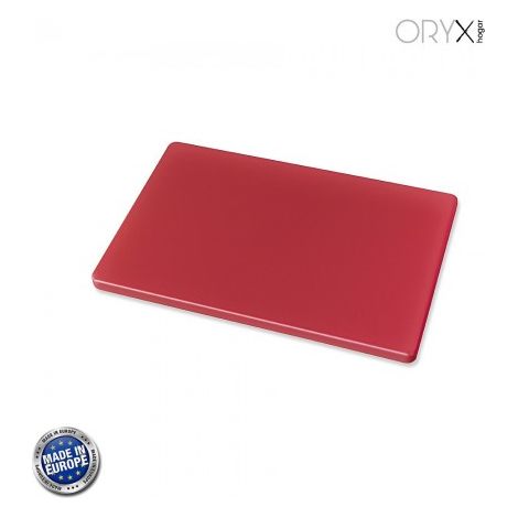 Tagliere in polietilene 30x20x1,5 cm. colore rosso (1/3)