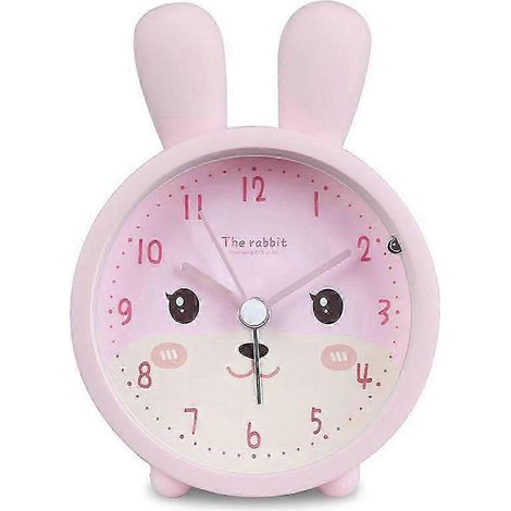 Réveil silencieux pour filles avec voyants lumineux. (1/4)