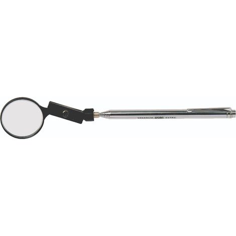 USAG 056/1 Specchietto snodato telescopico con clip in ottone 690 mm Ø 38 mm
