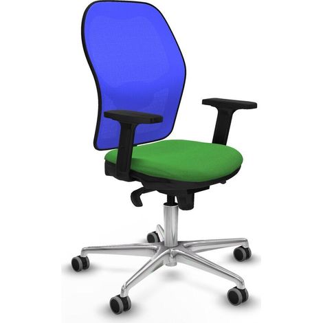 piqueras-y-crespo Silla ergonómica verde oficina moderna
