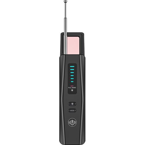 Detector de cámaras ocultas, 5 niveles de seguimiento anti-espía, localizador GPS, micrófono para viajes, hoteles y coches. (1/5)