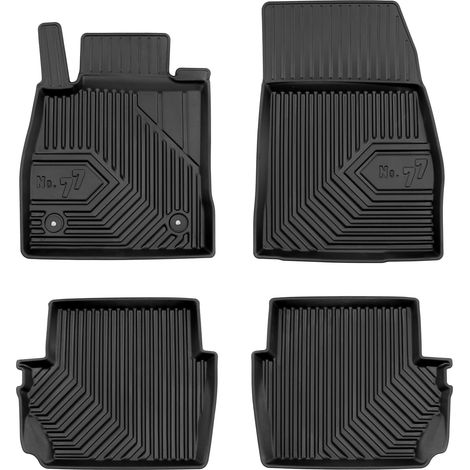 Tapis de Sol de Voiture pour Ford Puma 2019-2025 TPE Antidérapant Noir 4Pcs (1/5)