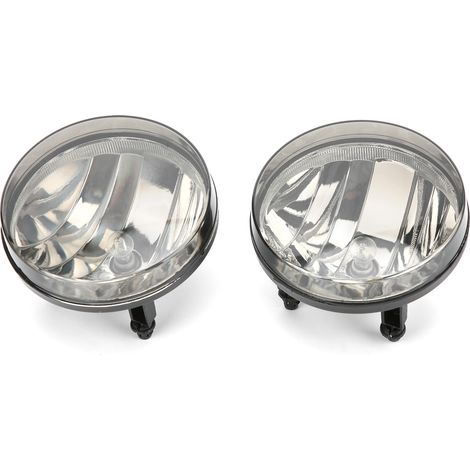 Paire de feux antibrouillard avant fumés pour pare-chocs GMC Sierra 1500 2007-2013, remplacement GM2592161, 2 pièces (1/5)