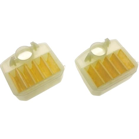 Cancanle 2 pièces Filtre à air pour Husqvarna 340 345 350 346 XP 351 353 Tronçonneuse (1/5)