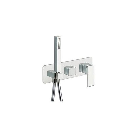 FACADE EXTERNE QUADRI S DOUCHE MURALE 3 SORTIES EX QS609 - CRISTINA ONDYNA QS60351 (1/2)