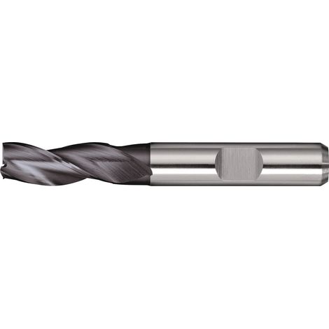 Fraise à rainurer DIN 844 Type N D.12mm HSS-Co8 TiCN Weldon Z.3 longue TECWERK (1/2)