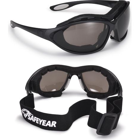 Lunette de sécurité Protection Travail -SG002 Anti-buée Homme Taille Lunettes Protection Ellipse, Anti-Rayures Sécurité Usine Meulage Airsoft Tir Cuisine Laboratoire UV Chimie Velo Moto Ski (1/5)