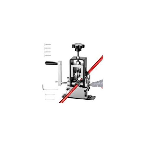Manueller Abisolierer, 0,2–2,5 cm, Kupferdraht-Abisolierer mit Handbohrer, geeignet zum Abisolieren von Kupferdrahtresten und für das Kupferrecycling. – Crezuo