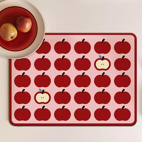 Tapis de drainage de cuisine multifonctionnel résistant aux taches pour évier, vaisselle, tapis de séchage pour maisons modernes, accessoires d'espace de cuisine, protecteurs de comptoir de cuisine (1/4)