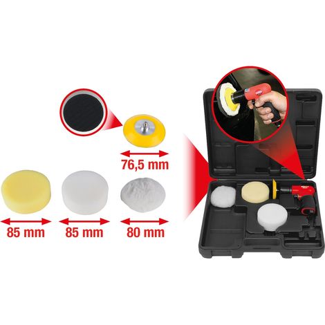 KS TOOLS  1/4"  Mini-pulidora  neumática,  juego  de  5  piezas -  515.5120 (1/5)