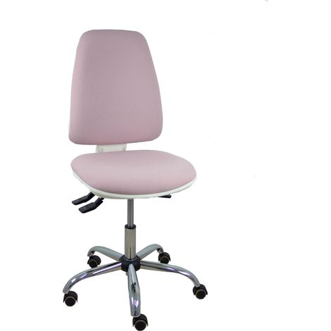Elche Stuhl weiß asincro bali rosa Parkett Räder (1/5)