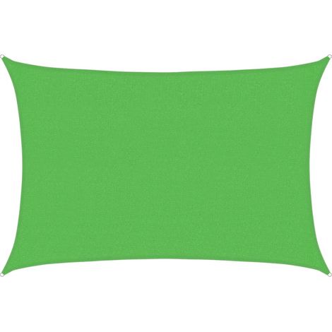 Maison Exclusive - Sonnensegel 160 g/m² Hellgrün 2,5x4 m HDPE