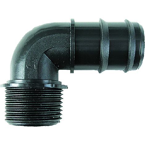 RACCORDO A 90  ° CON FILETTO MASCHIO M 25 x 3/4- 50 pezzi  - IRRITEC