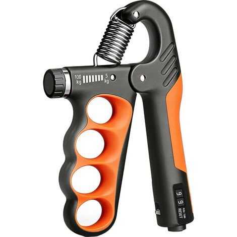 Pince de préhension 5-100 kg – Réglable – Avec compteur – Pour avant-bras (1/4)