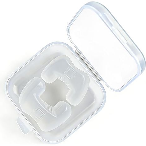 Jaw Trainer and Vagus Nerve Stimulator for Men and Women, BPA Free, Made of Medical Silicone, for Jaw, Neck and Back Pain (2 Pack) (1/5)
