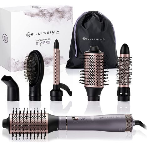Imetec Bellissima Spazzola Aria My Pro Ioni 6 in 1 Ceramic e Argan Oil 1000Watt (1/5)