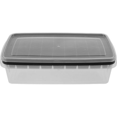 à Glaçons en Silicone Noir 36 Cubes Couvercle (1/5)