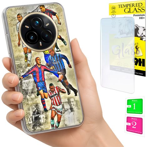 Funda para Realme 14 Pro+ 5G / 14 Pro Plus 5G con cubierta trasera y cristal 9H. (1/5)