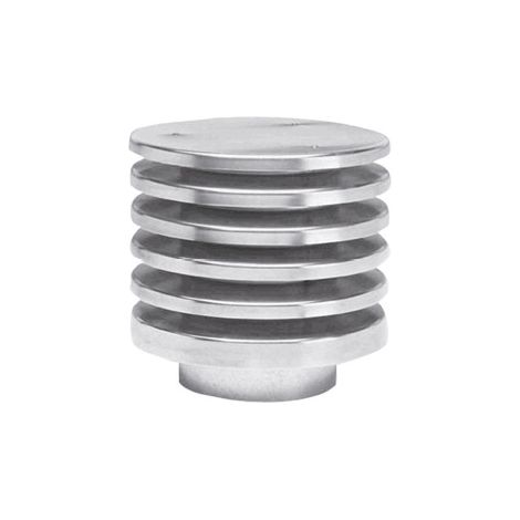 Grille de prise/rejet d'air circulaires toiture et puits canadiens NATHER 777045