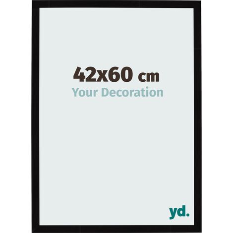 yd. - Cadre photo 42x60 - Noir Brillant - MDF - Bologna (1/5)