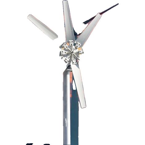Générateur d'éolienne, puissance de sortie de 10KW, onduleur connecté au réseau (1/2)