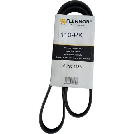 6pk1138 cinghia poly-v alternatore servizi marca flennor (1/5)