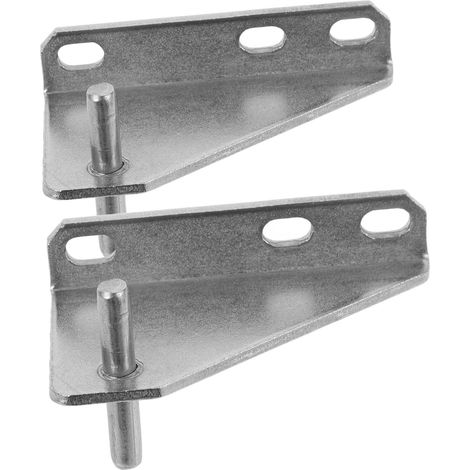 de 2 charnières de porte de réfrigérateur robustes en acier (1/5)