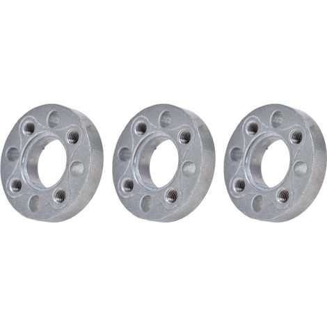 Lot de 3 joints en alliage d'aluminium de 32 mm, joints à bride filetés M4, pièces de rechange pour accessoires de support de robot 3504-0032-0060 (1/5)