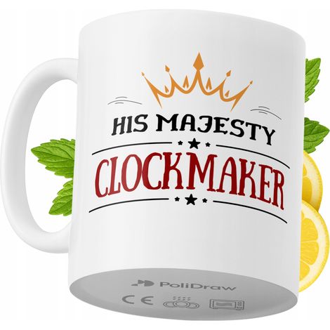 Lustige Kaffeetasse mit witzigem Textdesign für Uhrmacher – ideal für Geburtstage, Namenstage und Feiertage. Hochwertige Tasse für besondere Anlässe, ob zu Hause, im Büro oder bei der Arbeit. Farbe: W