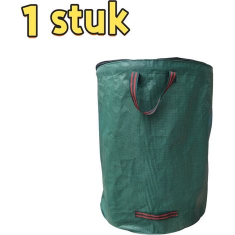 pièce - Sac à feuilles 200L avec couvercle - grande capacité - étanche - sac de jardin - paysagisme - sac pour la collecte des mauvaises herbes et des déchets de jardin - adapté pour le jardinage et l (1/5)