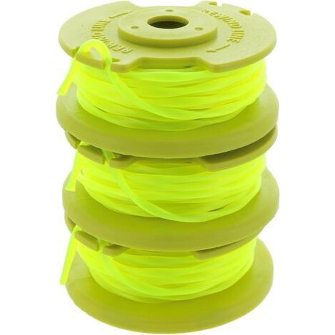 Ahlsen Applicable à Ryobi One PLUS + AC80RL3 OEM Ligne .080 Pouces Twisted Line et Remplacement de Bobine pour les tondeuses sans fil Ryobi 18v, 24v et 40v (paquet de 3) (1/5)