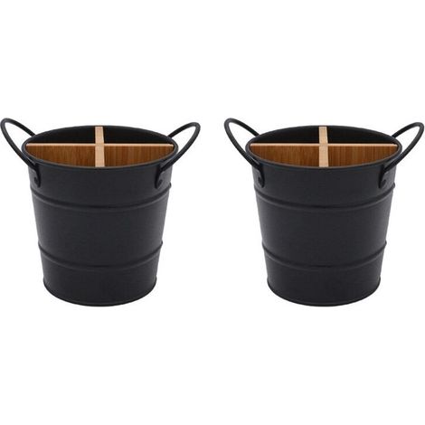 organizadores de cubiertos de cocina, soporte para cuchillos, estante de almacenamiento separado para cucharas, tenedores y palillos. Utensilios de cocina.