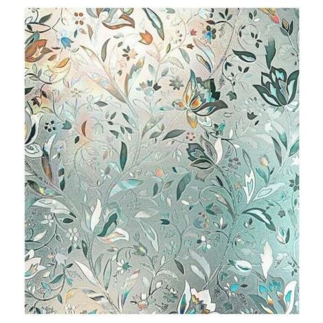 3D-Fensterfolie, Regenbogen-Effekt, 60 x 100 cm, Vinyl, statisch haftend, nicht klebend, blickdicht, Sichtschutzfolie, FLITI