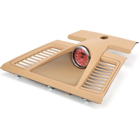 Compteur Horloge Tableau de Bord Beige Cache Supérieur Garniture Panneau 970 552 151 01 6W0 Remplacement Panamera 2010-2016 Chrono Rouge (1/5)