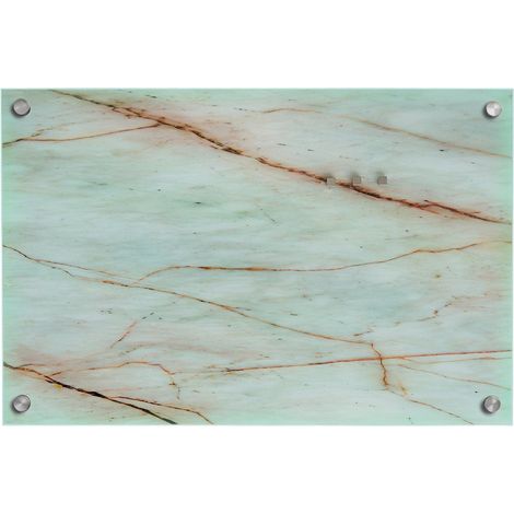 Tableau magnétique en verre Marbre 40 x 60 cm