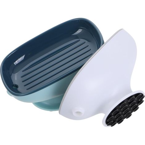 Kitchen Soap Drainer with Suction Cup 2 Modern PS Hips Soap