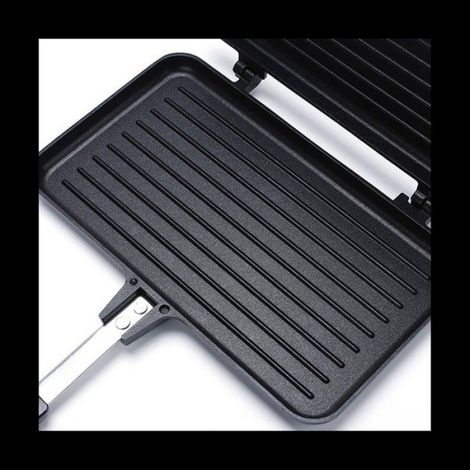 Machine à Sandwich AntiadhéSive à Gaz Pain Toast Machine à DéJeuner CrêPes Cuisson Barbecue Four Moule Moule Grill PoêLe à Frire (1/5)