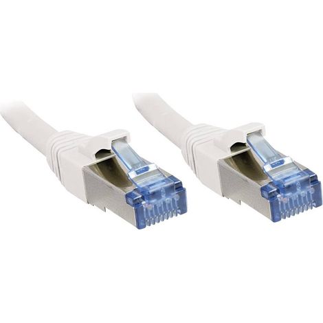 LINDY Câble réseau en cuivre 6A S FTP LSOH 500MHz 2 m Blanc (1/2)