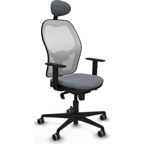 piqueras-y-crespo Silla de oficina Jorquera gris cómoda (1/3)
