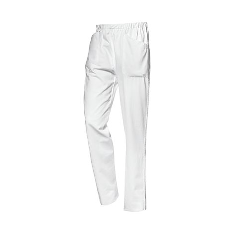 SIR SAFETY SYSTEM INFIRMIER Pantalon de travail unisexe en coton blanc Taille XS