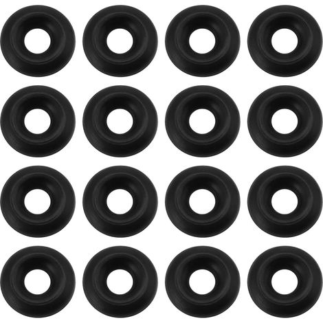 250 Pièces Joints Toriques en Caoutchouc Nitrile 3mm OD 1mm ID 1mm Largeur Largeur Métrique Rondelle étanchéité Joint Torique Rond Joints Toriques œillets D'étanchéité Noir (1/5)