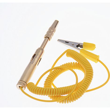 Stromkreisprüfer, DC 6V 12V 24V Glühbirnenspannungstest Spannungsprüfstift für PKW und LKW Stromkreisprüfstift Stromkreisfinder Kurzschlussdetektor Anhänger LKW Anhänger